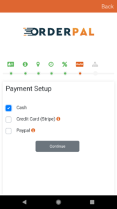 Payment Setup